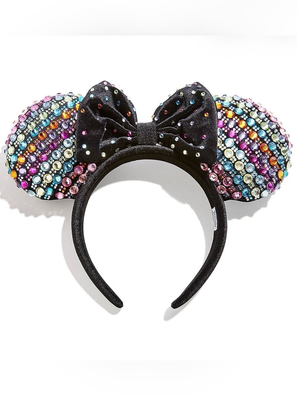 Minnie Mouse Multicolored Crystal Ear Headband For Adults by BaubleBar